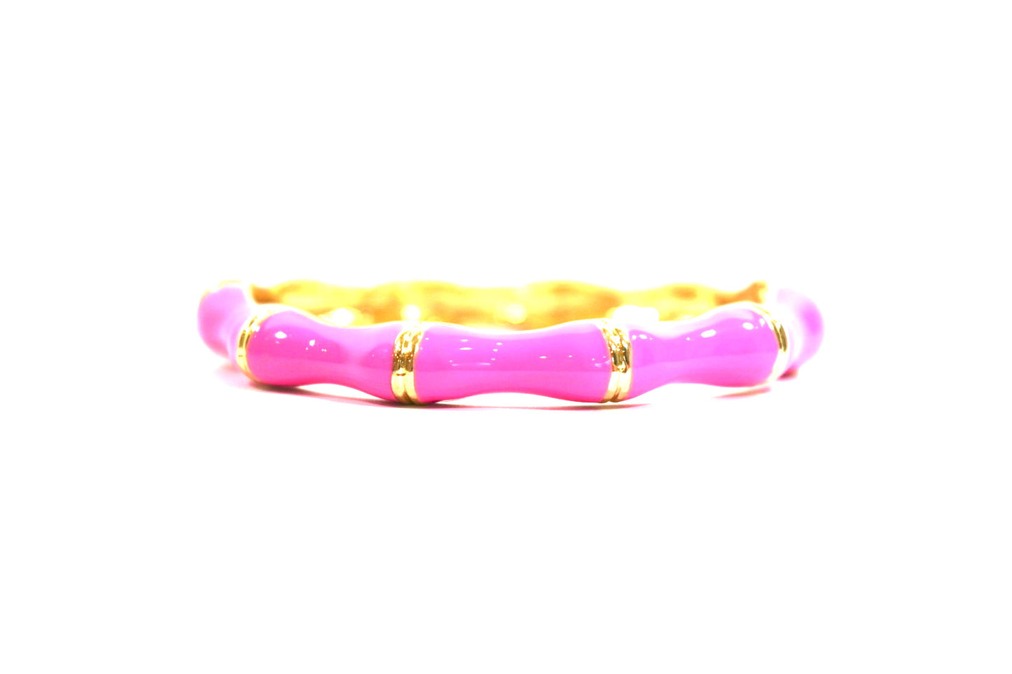 Bamboo Bracelet - Fuchsia
